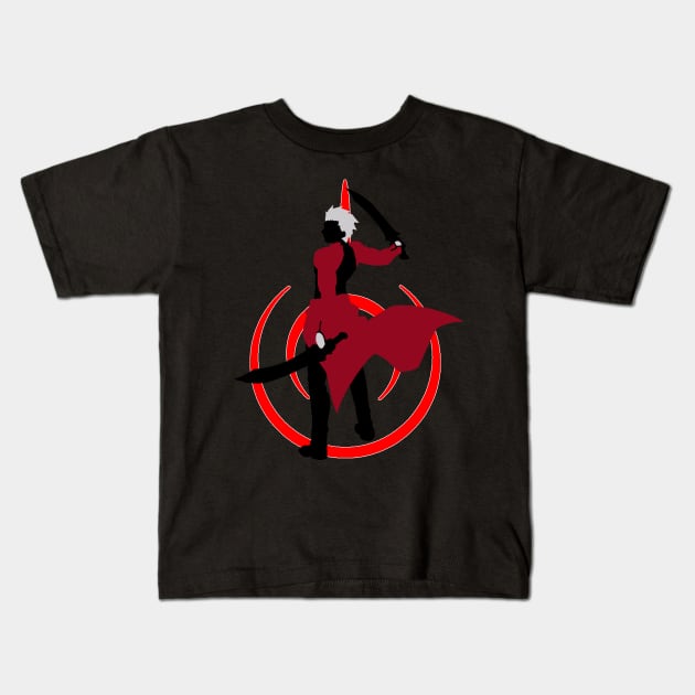 Archer Silhouette Kids T-Shirt by A_Buddy89